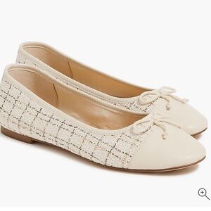 J. Crew Women's Tweed Ballet Flats